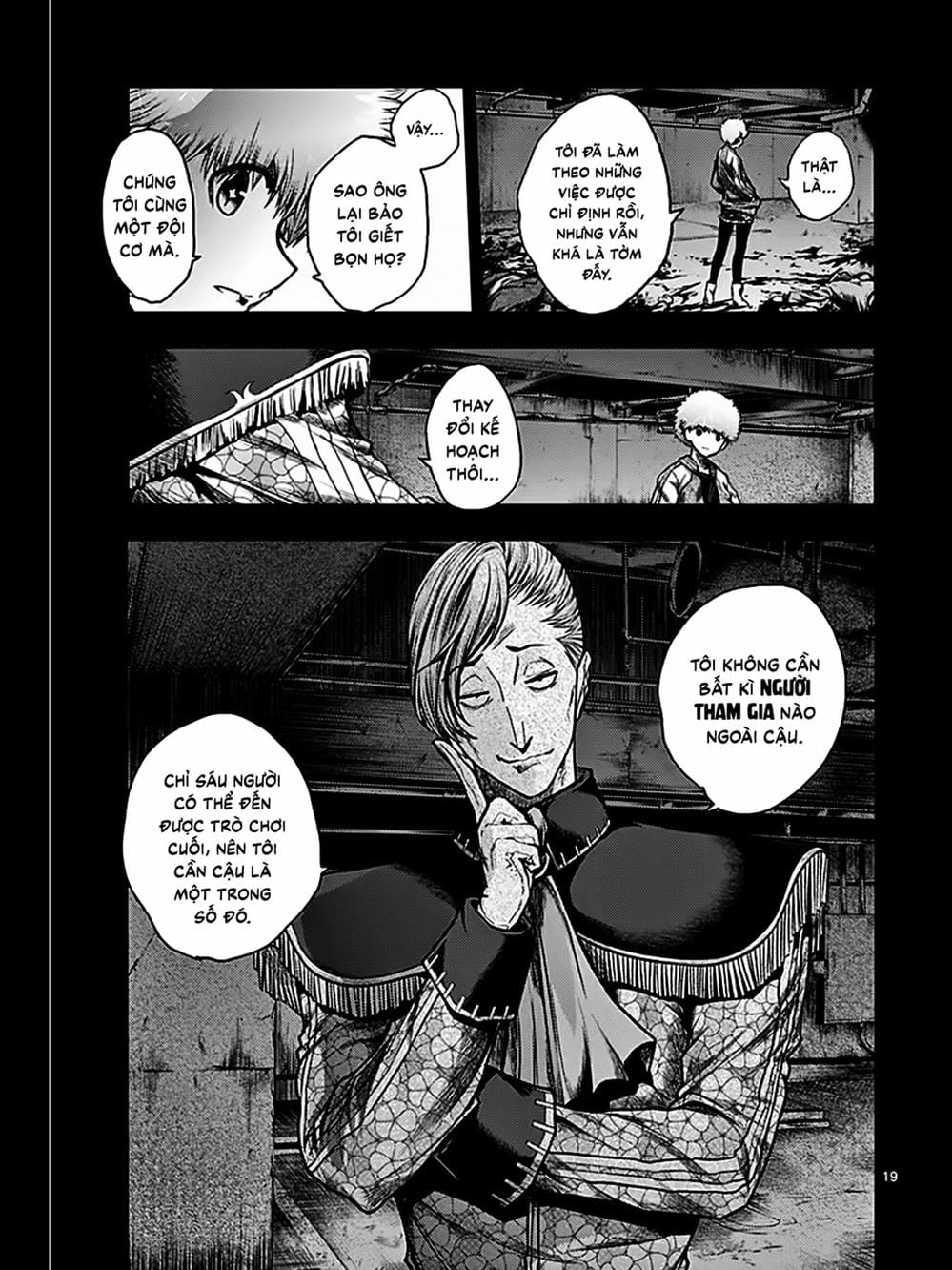 Truyện Tranh Trò Chơi Sinh Tồn - Deatte 5 Byou De Battle trang 3