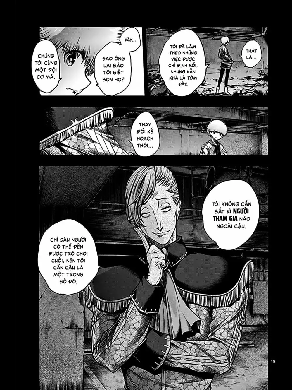 Truyện Tranh Trò Chơi Sinh Tồn - Deatte 5 Byou De Battle trang 3