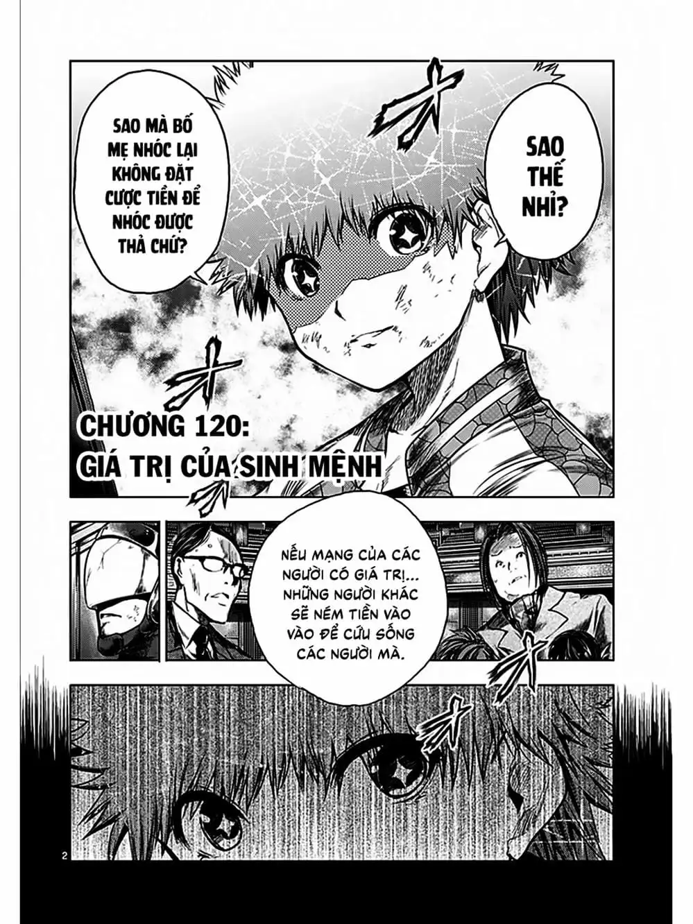 Truyện Tranh Trò Chơi Sinh Tồn - Deatte 5 Byou De Battle trang 3