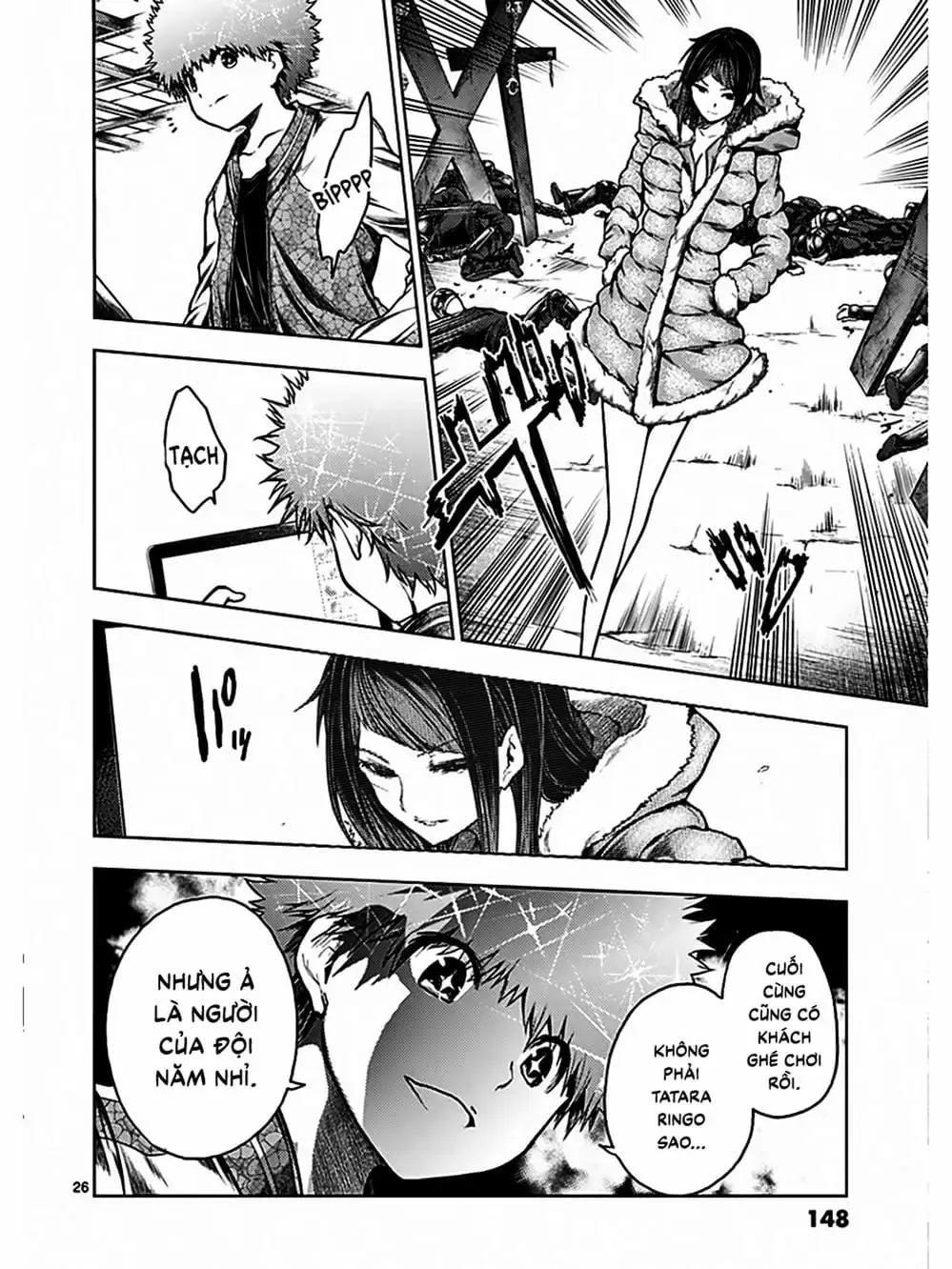 Truyện Tranh Trò Chơi Sinh Tồn - Deatte 5 Byou De Battle trang 3