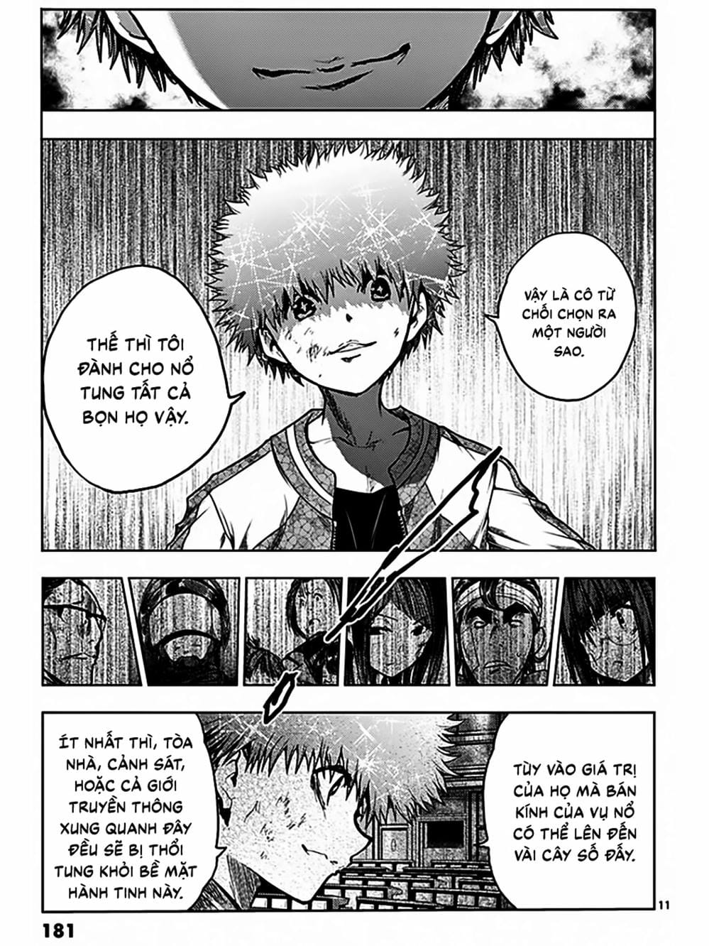 Truyện Tranh Trò Chơi Sinh Tồn - Deatte 5 Byou De Battle trang 3