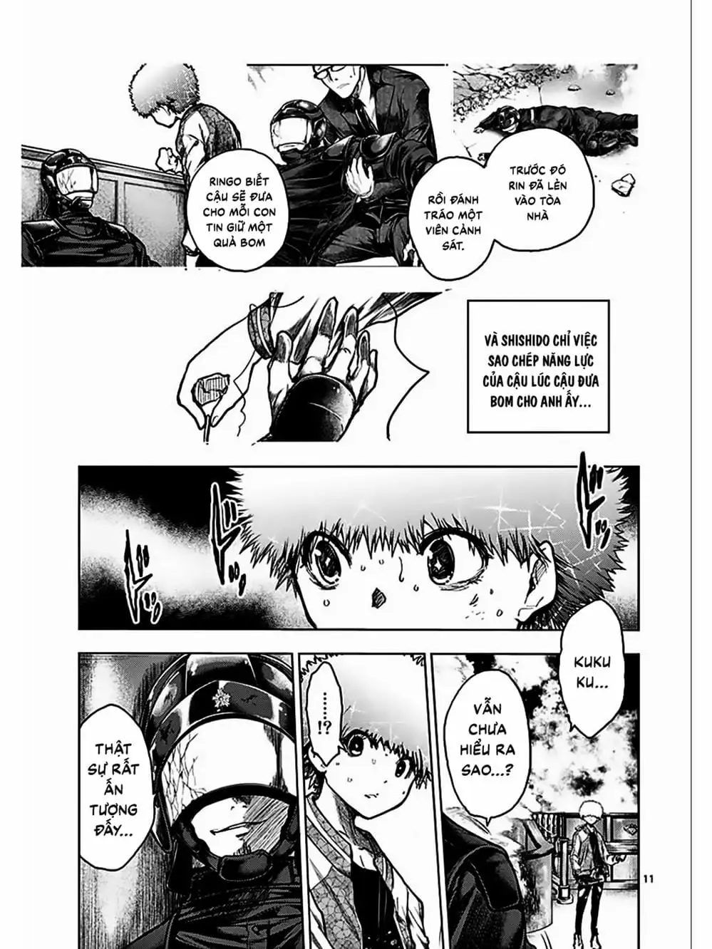 Truyện Tranh Trò Chơi Sinh Tồn - Deatte 5 Byou De Battle trang 3