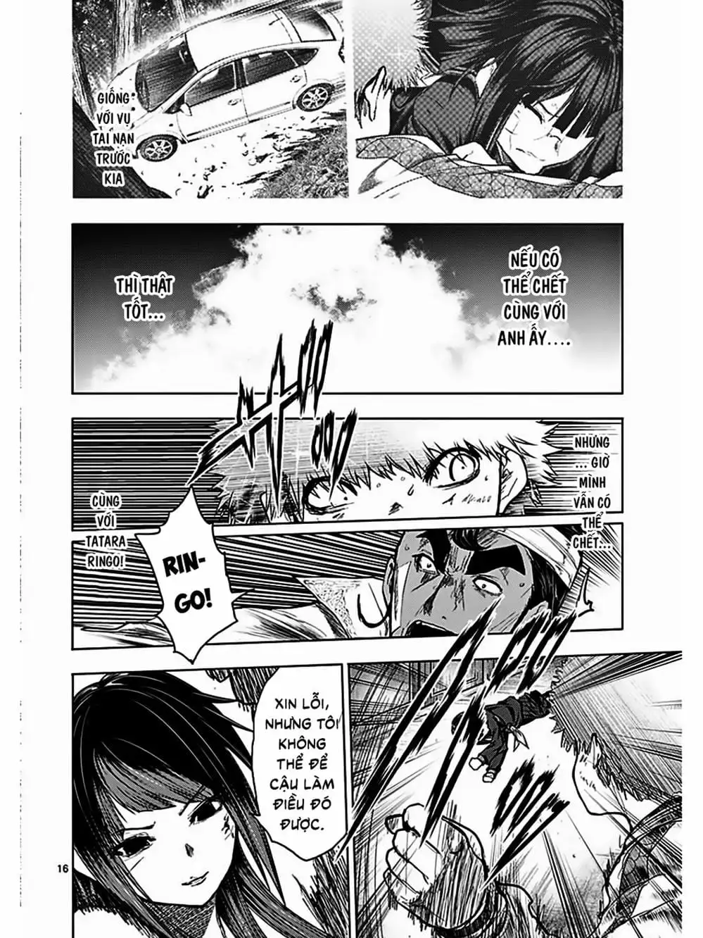 Truyện Tranh Trò Chơi Sinh Tồn - Deatte 5 Byou De Battle trang 3