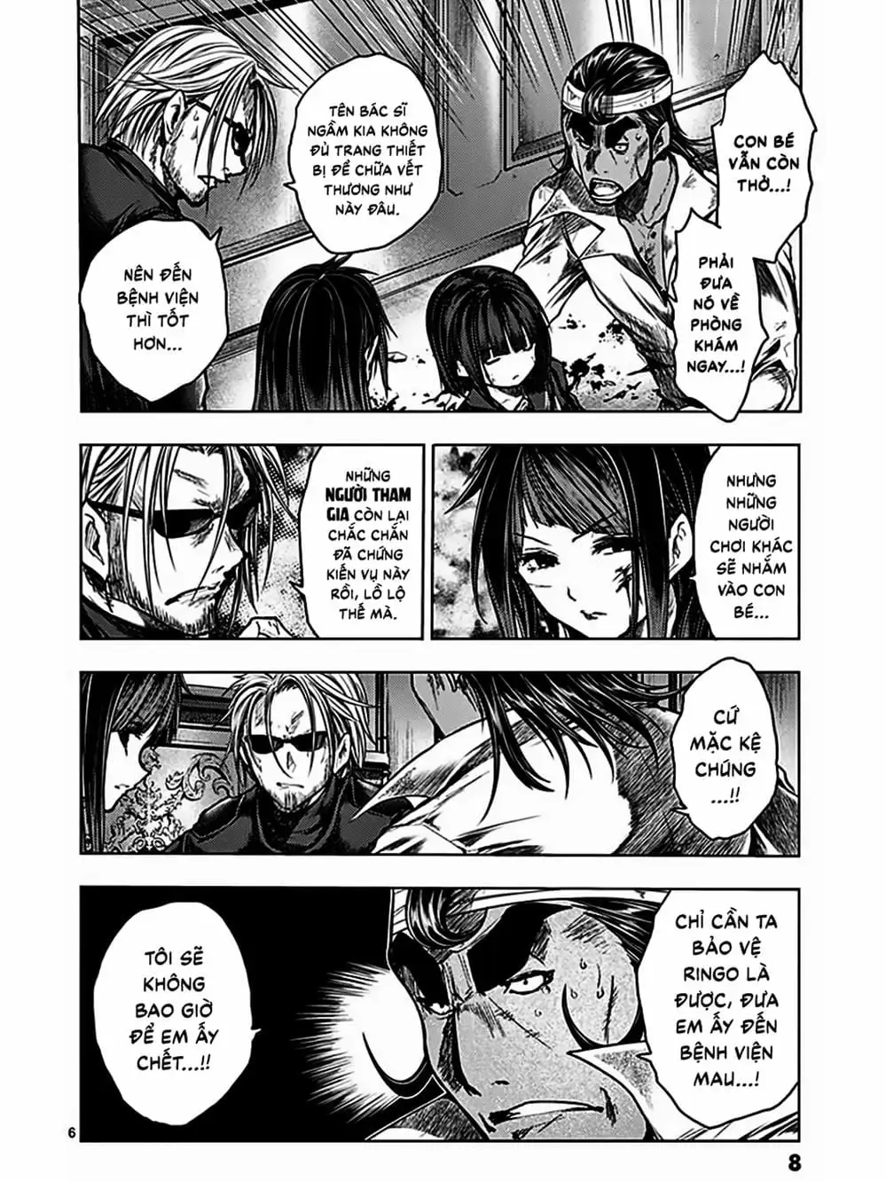 Truyện Tranh Trò Chơi Sinh Tồn - Deatte 5 Byou De Battle trang 3