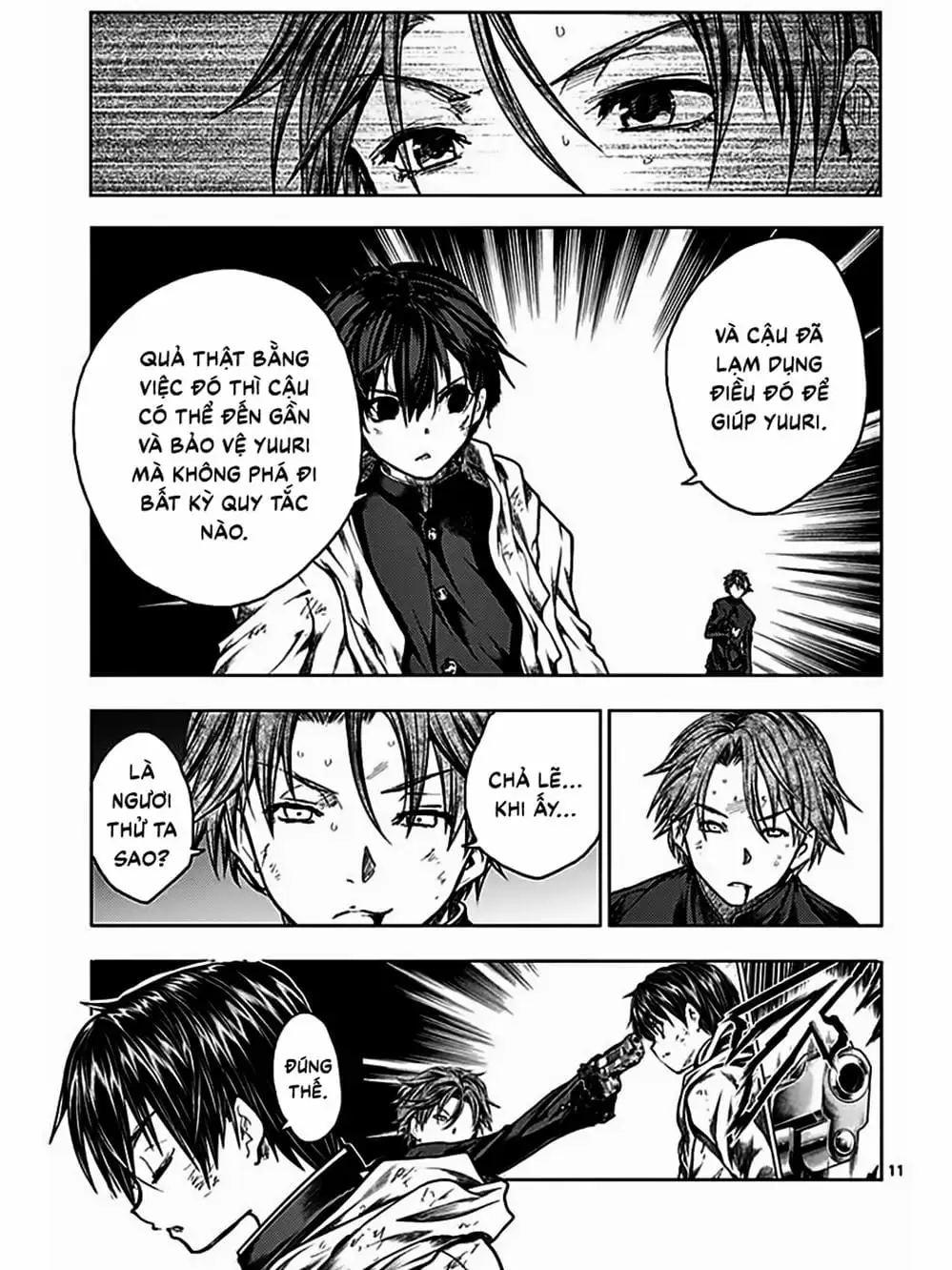 Truyện Tranh Trò Chơi Sinh Tồn - Deatte 5 Byou De Battle trang 3