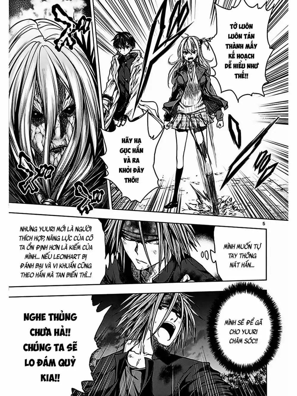 Truyện Tranh Trò Chơi Sinh Tồn - Deatte 5 Byou De Battle trang 3