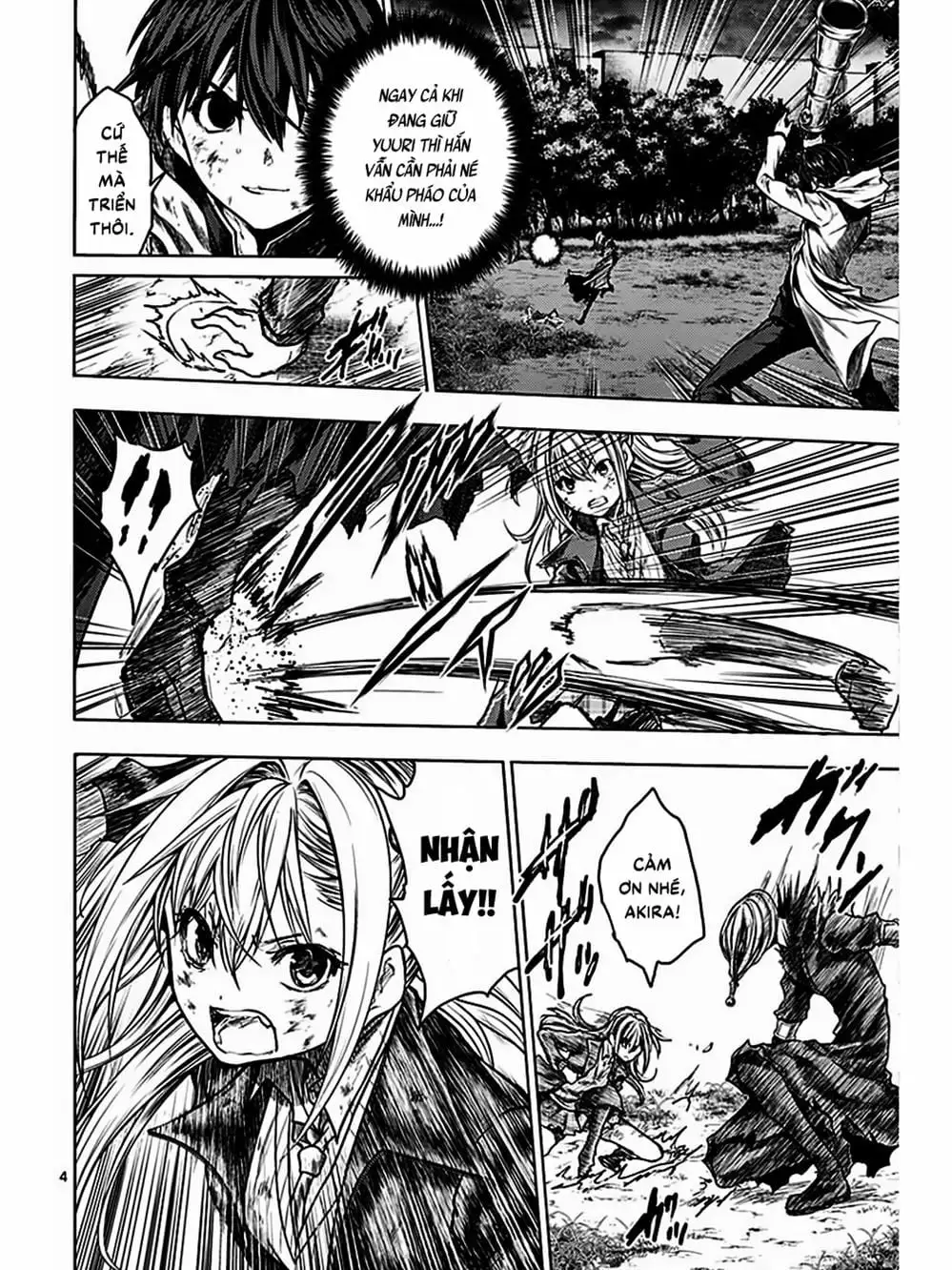 Truyện Tranh Trò Chơi Sinh Tồn - Deatte 5 Byou De Battle trang 3