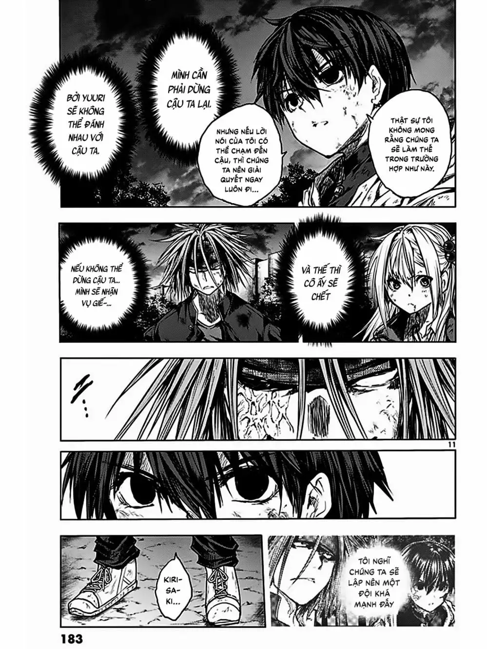 Truyện Tranh Trò Chơi Sinh Tồn - Deatte 5 Byou De Battle trang 3