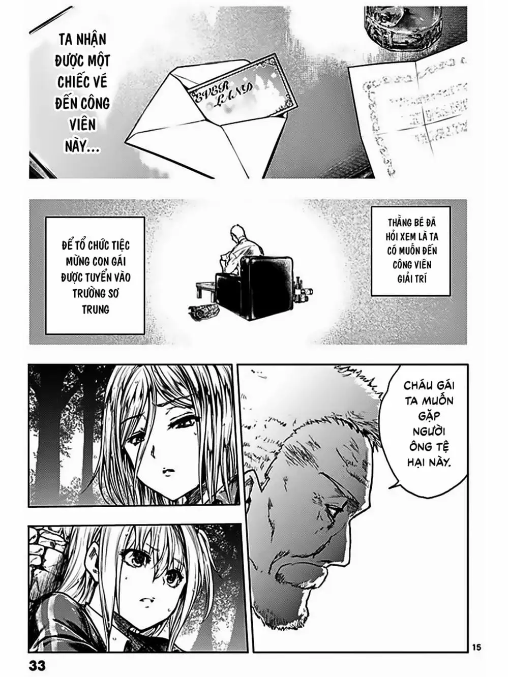 Truyện Tranh Trò Chơi Sinh Tồn - Deatte 5 Byou De Battle trang 3