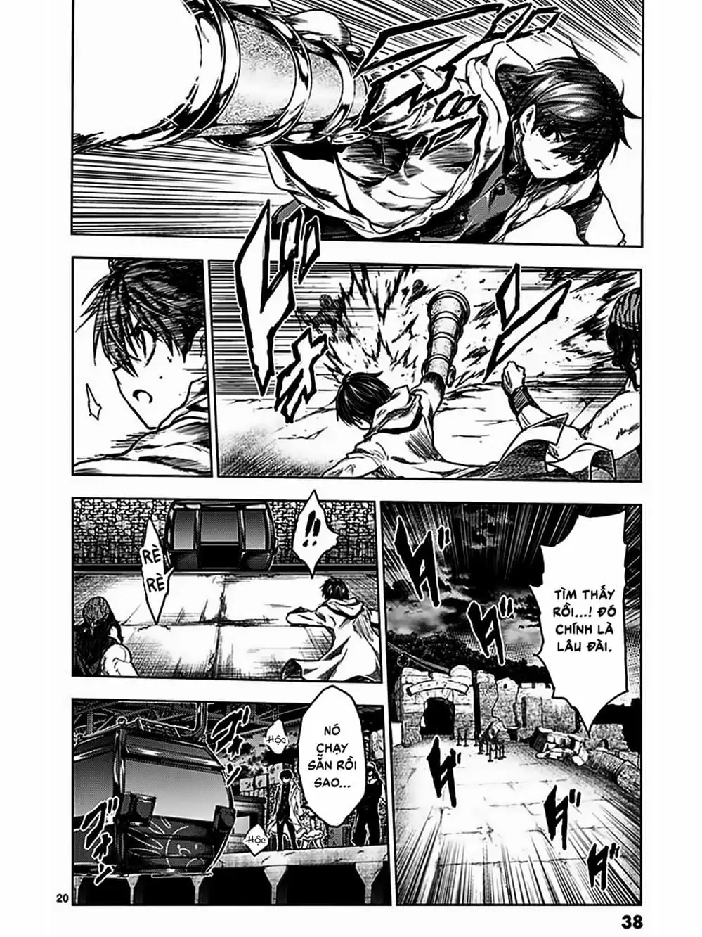 Truyện Tranh Trò Chơi Sinh Tồn - Deatte 5 Byou De Battle trang 3