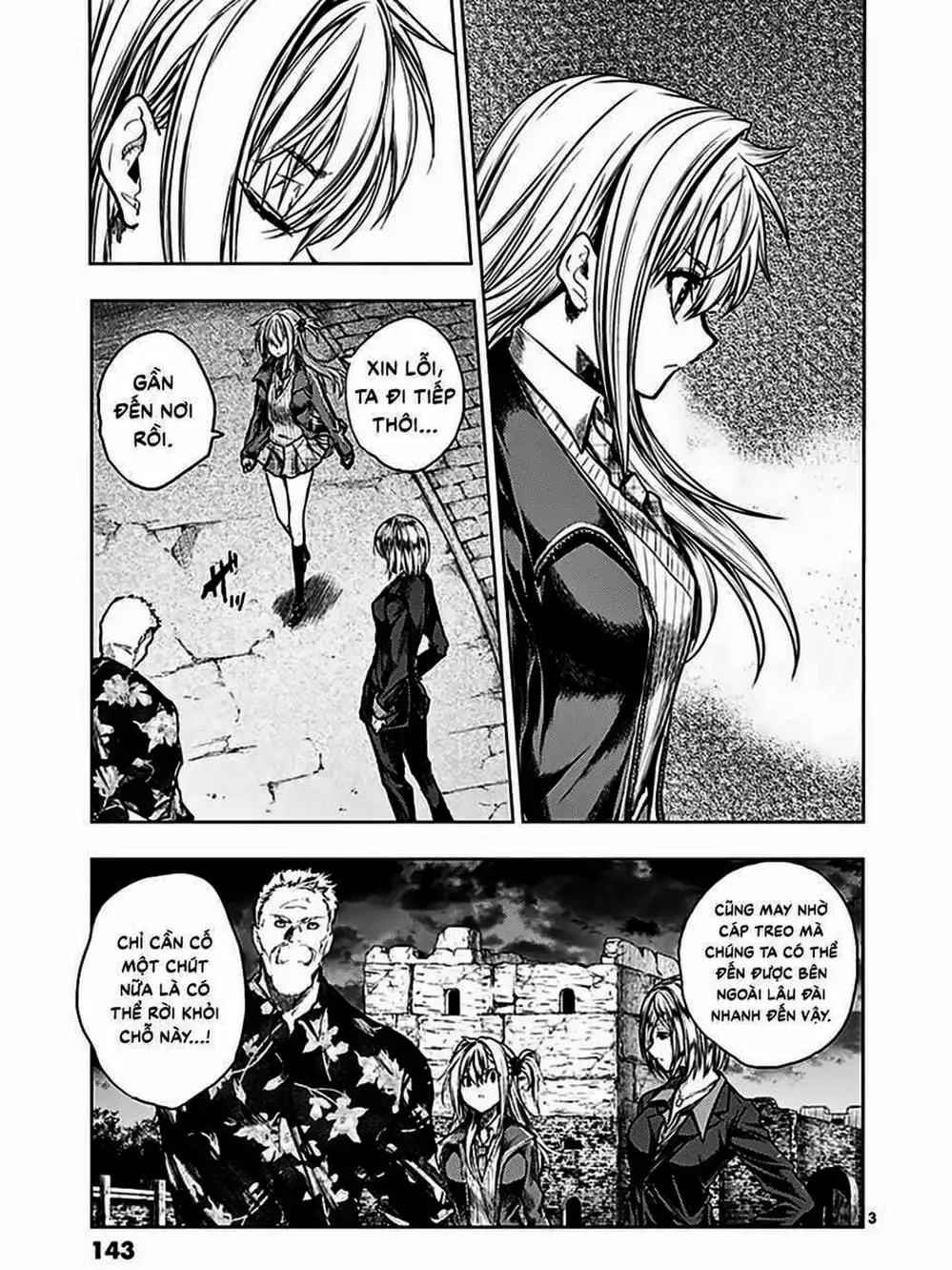 Truyện Tranh Trò Chơi Sinh Tồn - Deatte 5 Byou De Battle trang 3