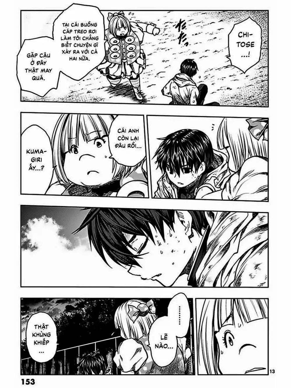 Truyện Tranh Trò Chơi Sinh Tồn - Deatte 5 Byou De Battle trang 3