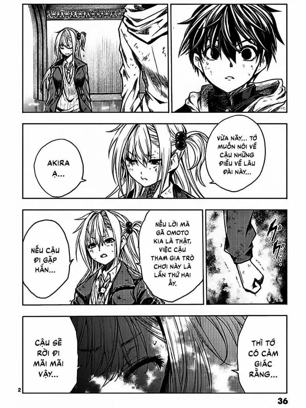 Truyện Tranh Trò Chơi Sinh Tồn - Deatte 5 Byou De Battle trang 3