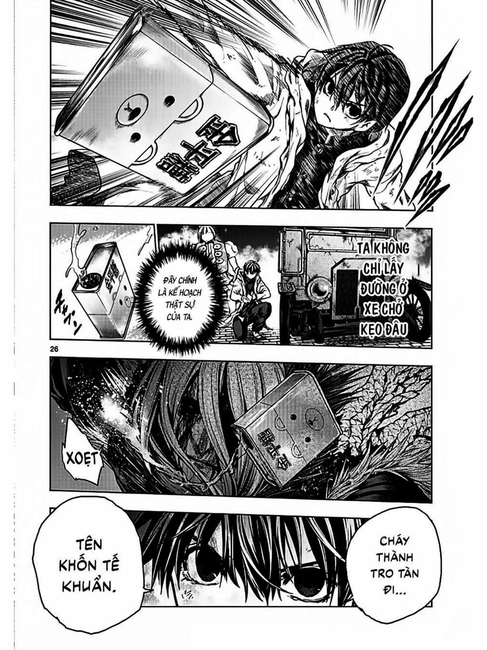 Truyện Tranh Trò Chơi Sinh Tồn - Deatte 5 Byou De Battle trang 3