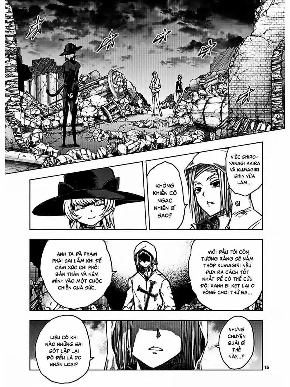 Truyện Tranh Trò Chơi Sinh Tồn - Deatte 5 Byou De Battle trang 3