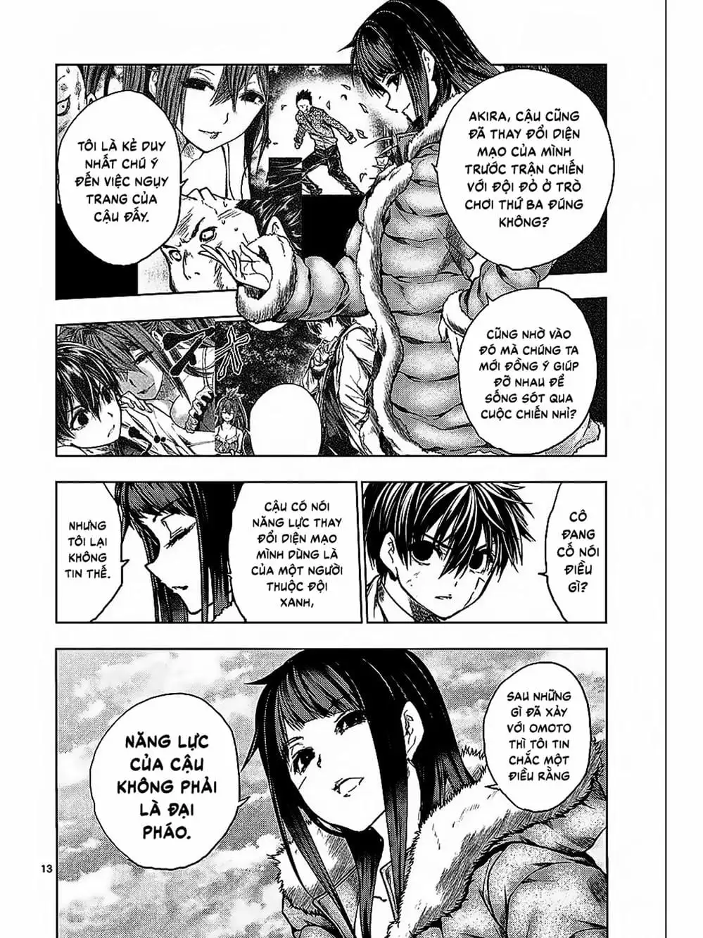 Truyện Tranh Trò Chơi Sinh Tồn - Deatte 5 Byou De Battle trang 3