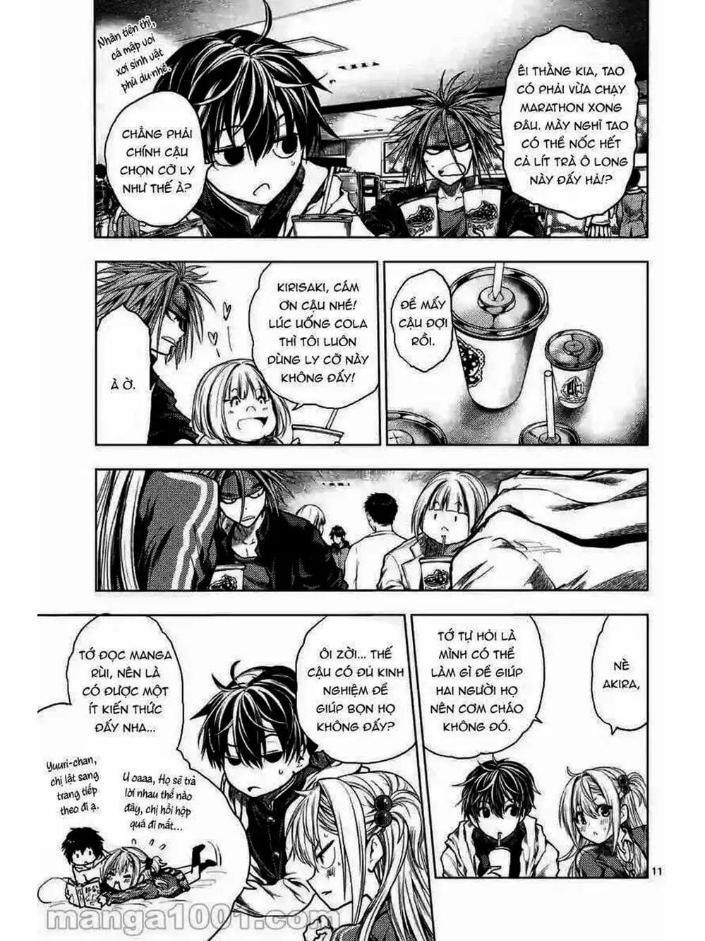 Truyện Tranh Trò Chơi Sinh Tồn - Deatte 5 Byou De Battle trang 3