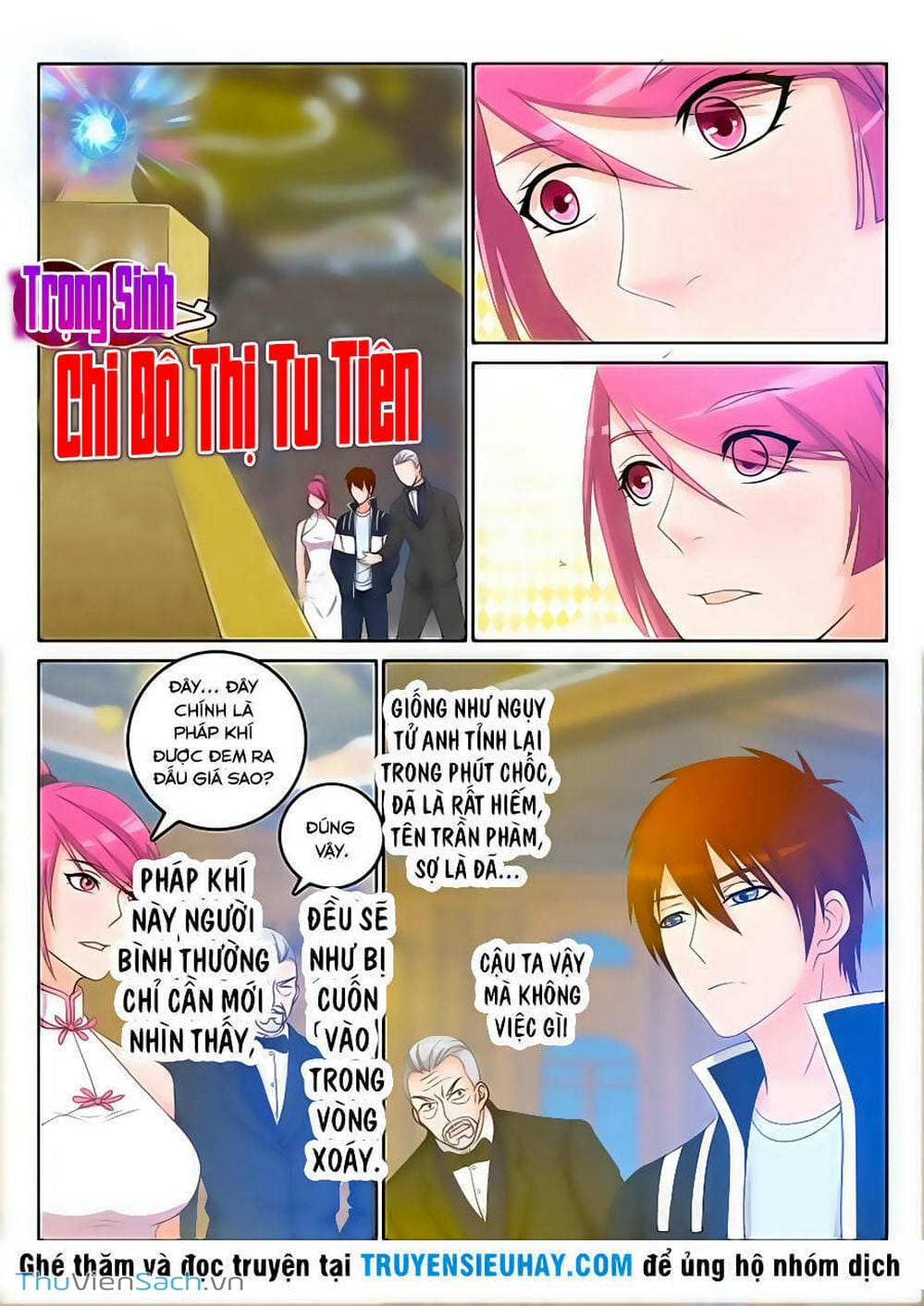 Truyện Tranh Trọng Sinh Đô Thị Tu Tiên trang 8
