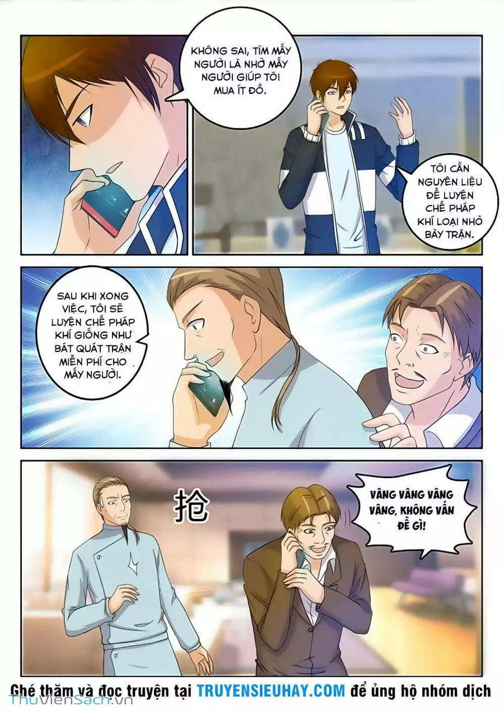 Truyện Tranh Trọng Sinh Đô Thị Tu Tiên trang 8