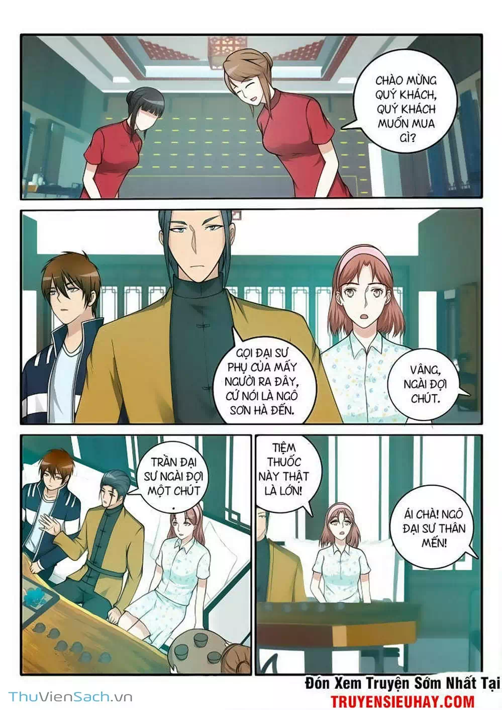 Truyện Tranh Trọng Sinh Đô Thị Tu Tiên trang 8
