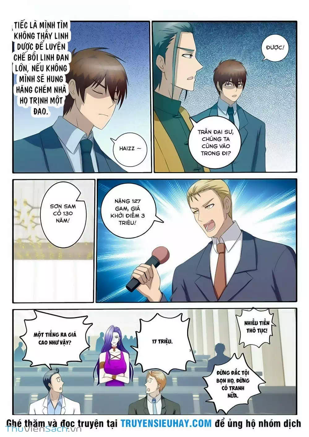 Truyện Tranh Trọng Sinh Đô Thị Tu Tiên trang 8