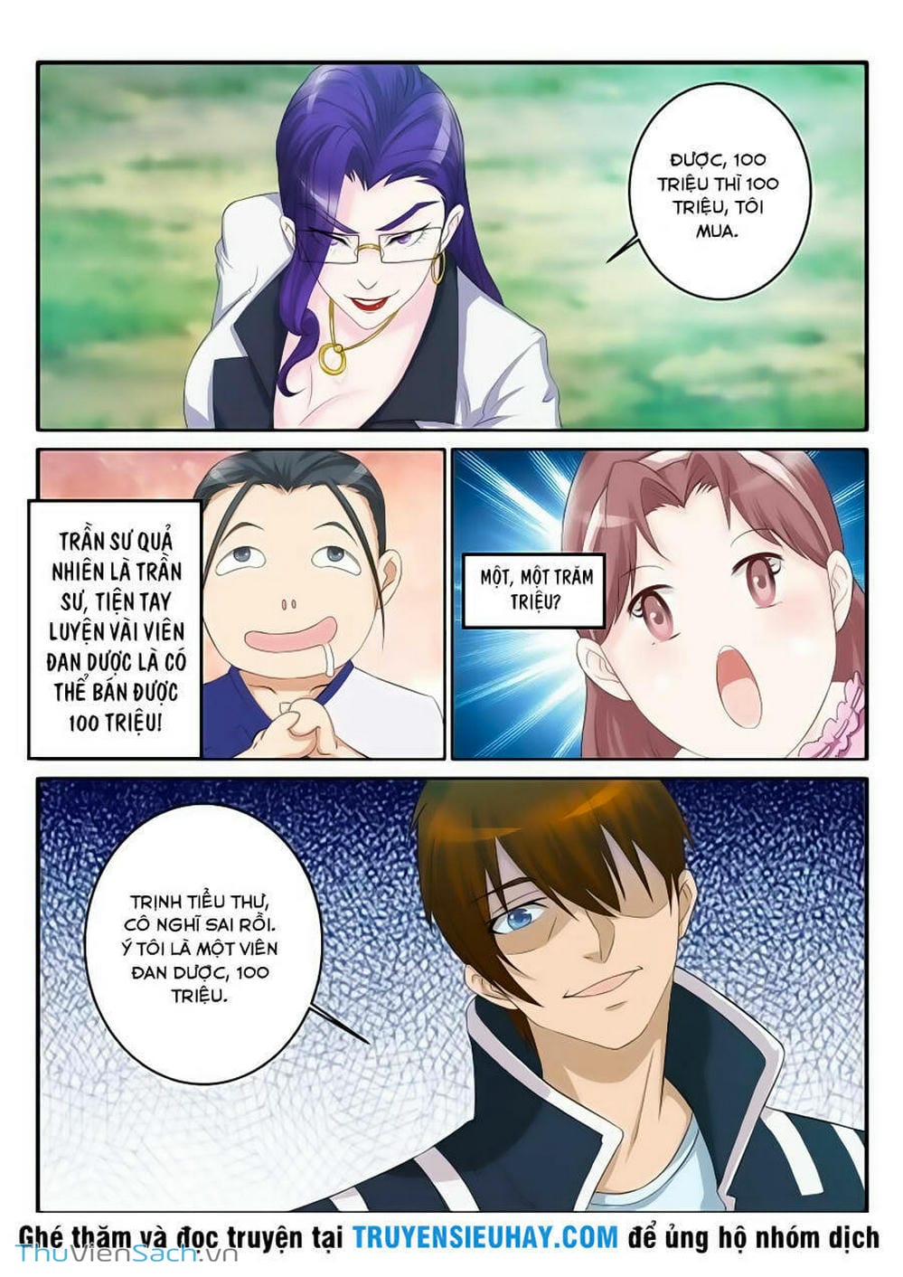 Truyện Tranh Trọng Sinh Đô Thị Tu Tiên trang 8