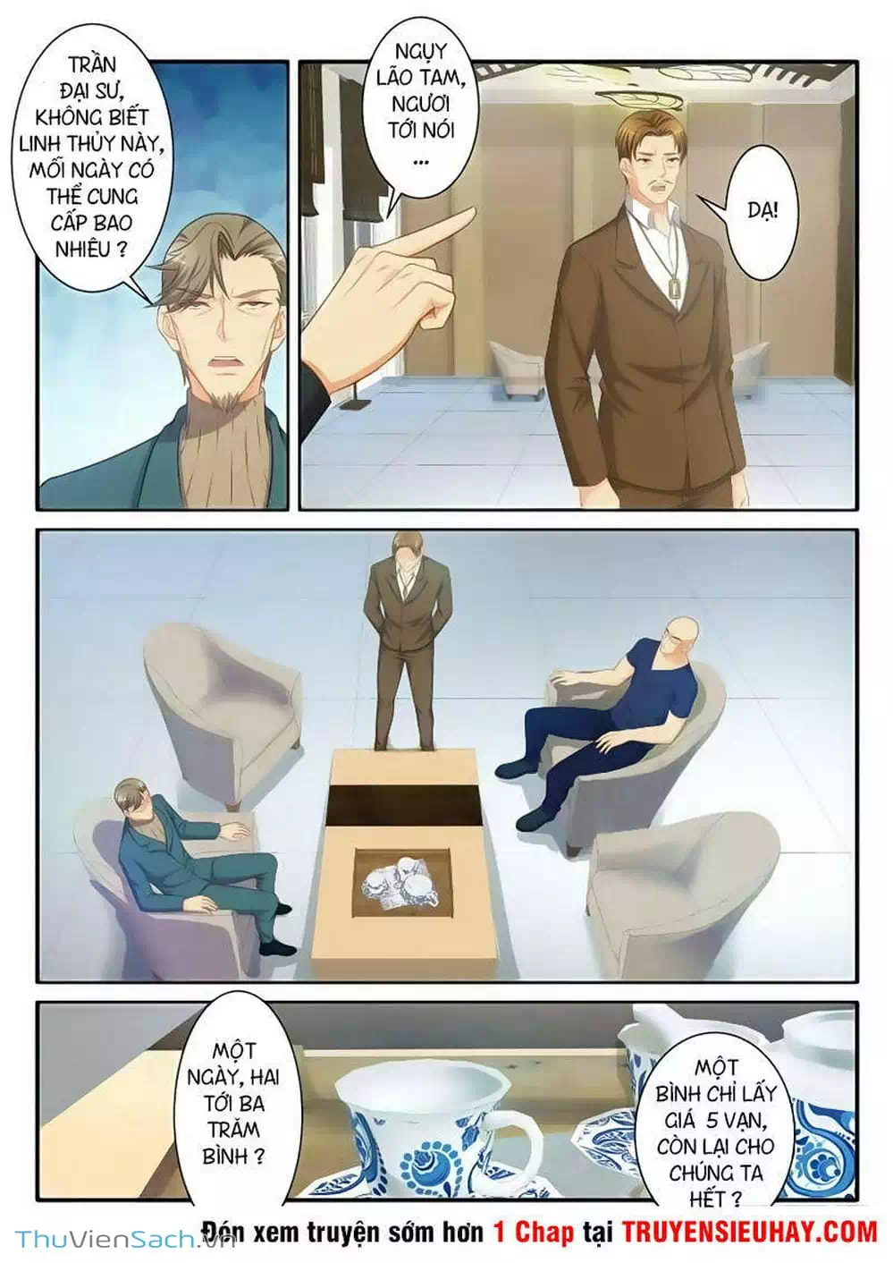 Truyện Tranh Trọng Sinh Đô Thị Tu Tiên trang 8