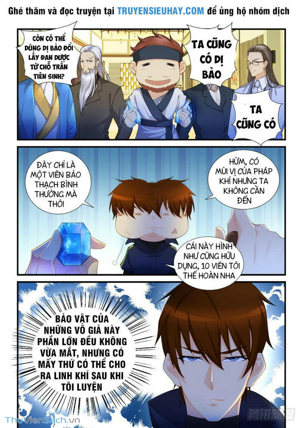 Truyện Tranh Trọng Sinh Đô Thị Tu Tiên trang 8