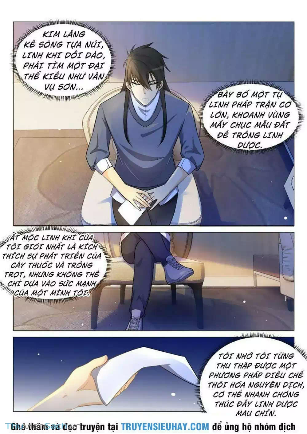 Truyện Tranh Trọng Sinh Đô Thị Tu Tiên trang 8