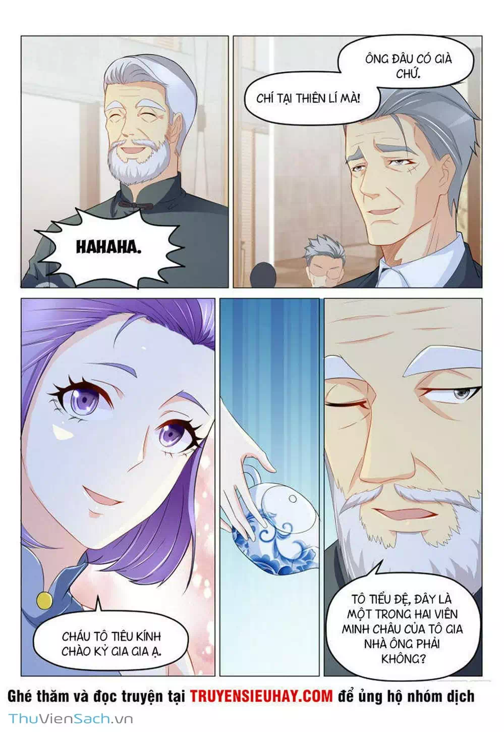 Truyện Tranh Trọng Sinh Đô Thị Tu Tiên trang 8