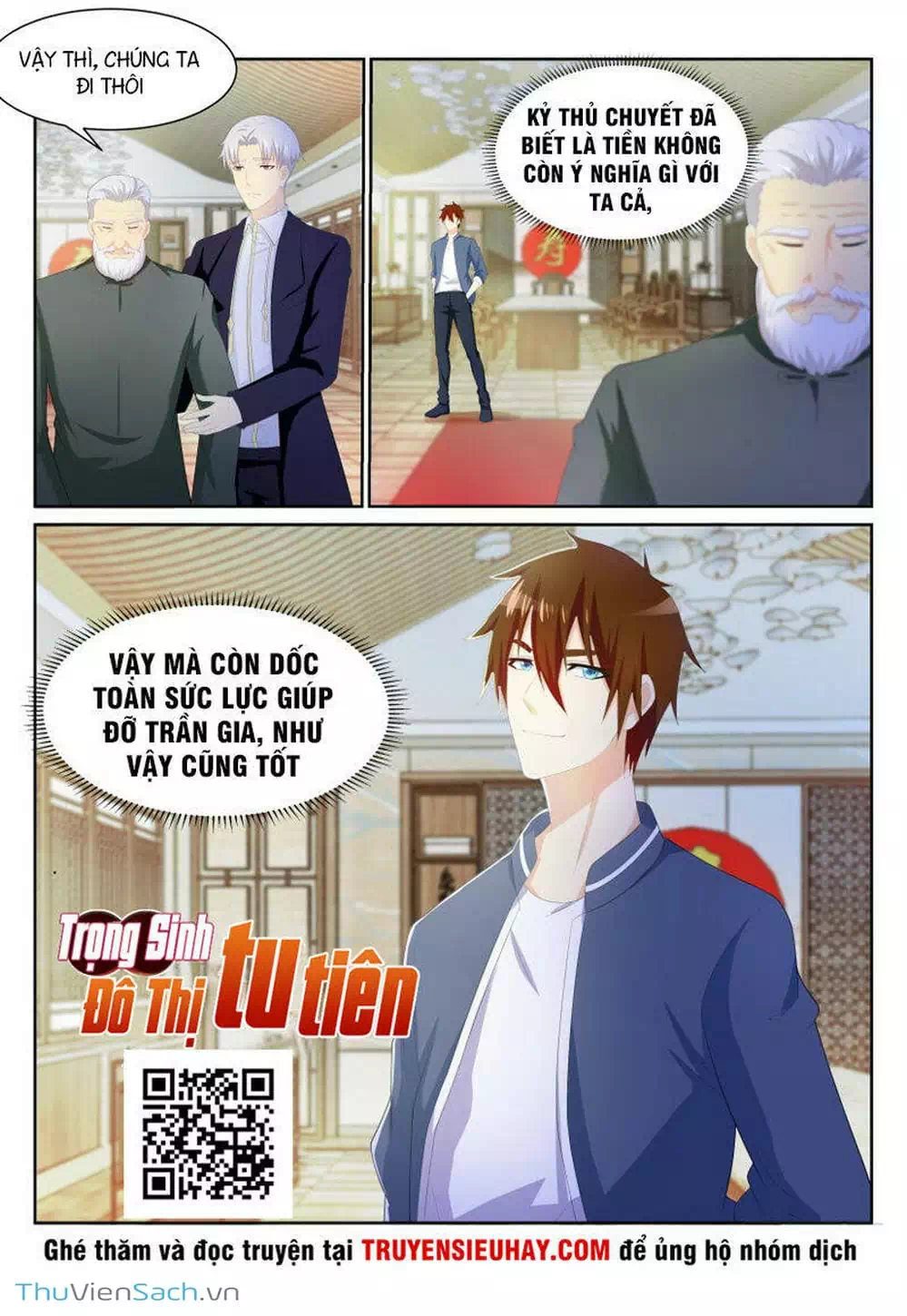 Truyện Tranh Trọng Sinh Đô Thị Tu Tiên trang 8
