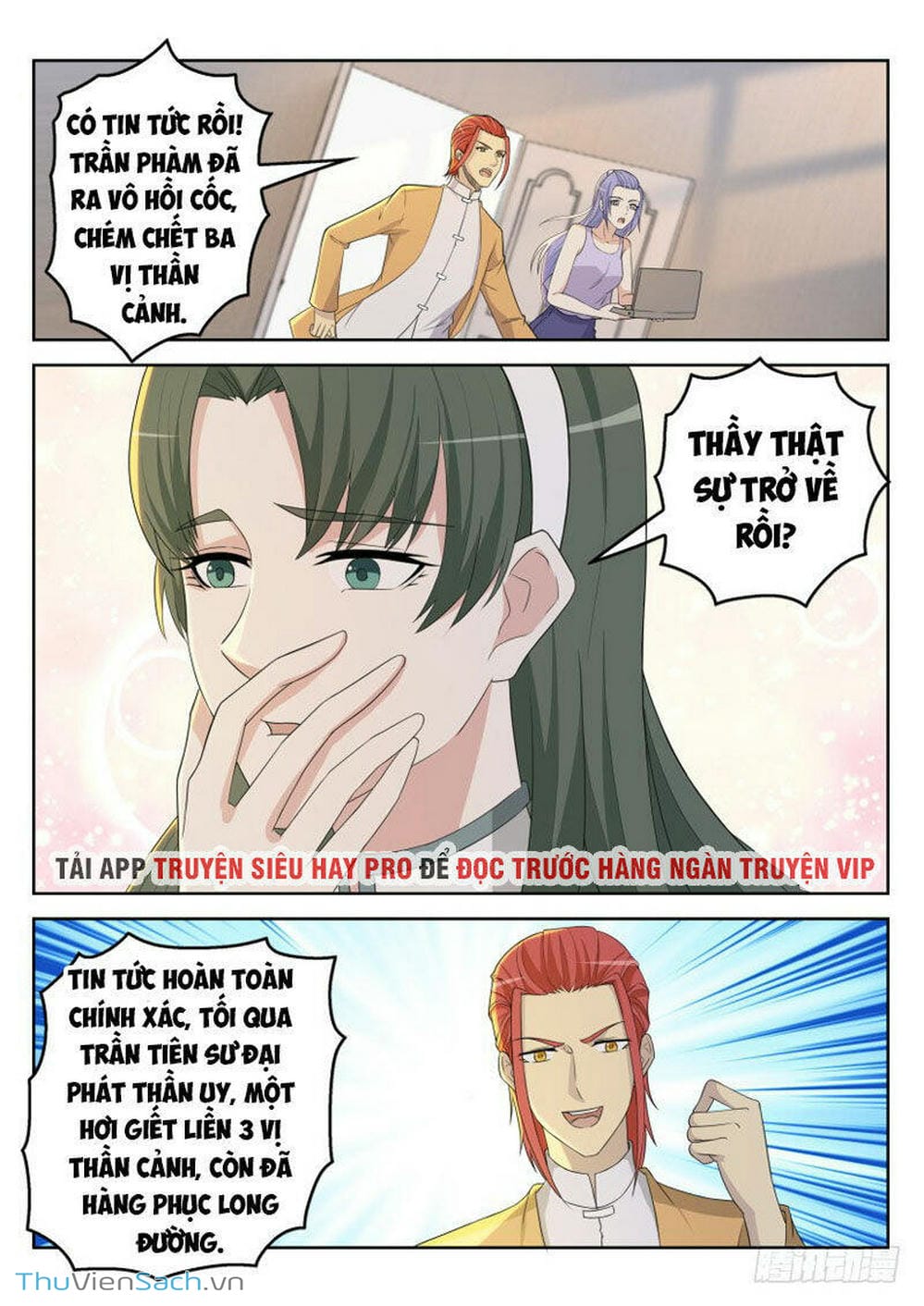 Truyện Tranh Trọng Sinh Đô Thị Tu Tiên trang 8