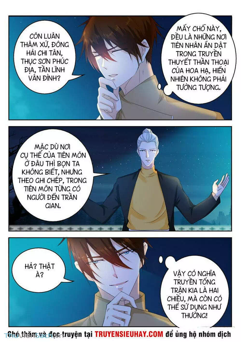 Truyện Tranh Trọng Sinh Đô Thị Tu Tiên trang 8