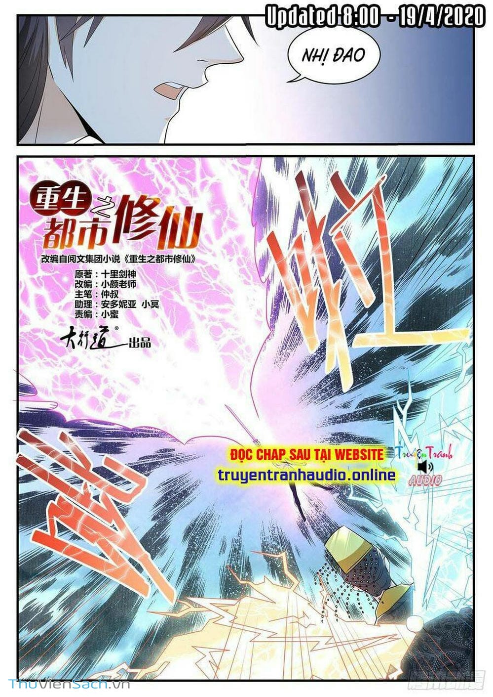 Truyện Tranh Trọng Sinh Đô Thị Tu Tiên trang 8