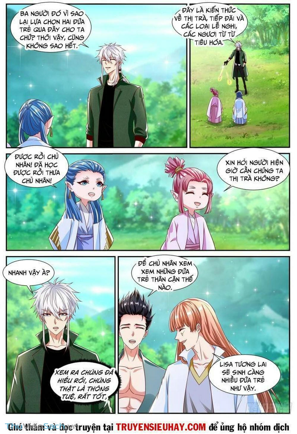 Truyện Tranh Trọng Sinh Đô Thị Tu Tiên trang 8