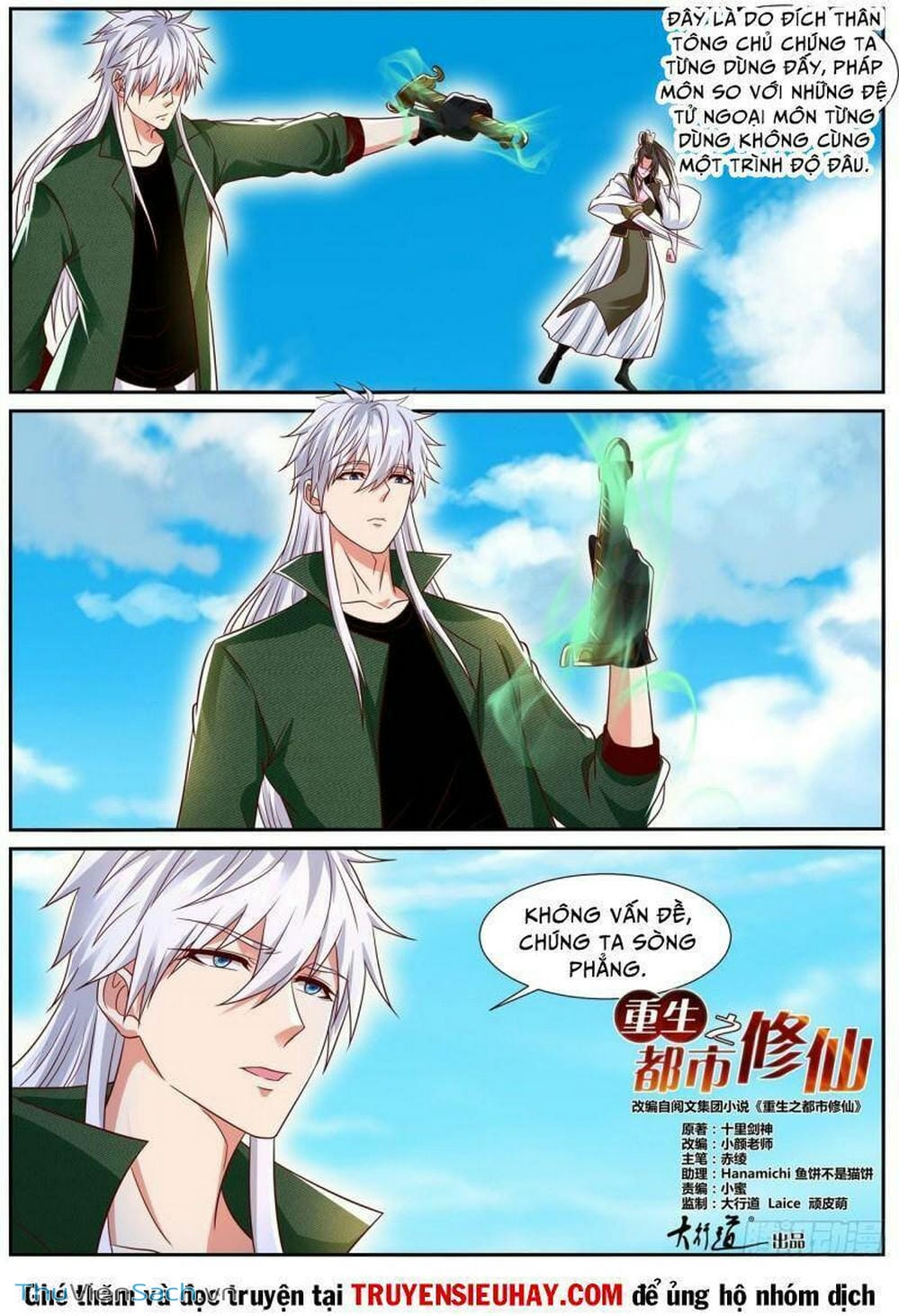 Truyện Tranh Trọng Sinh Đô Thị Tu Tiên trang 8