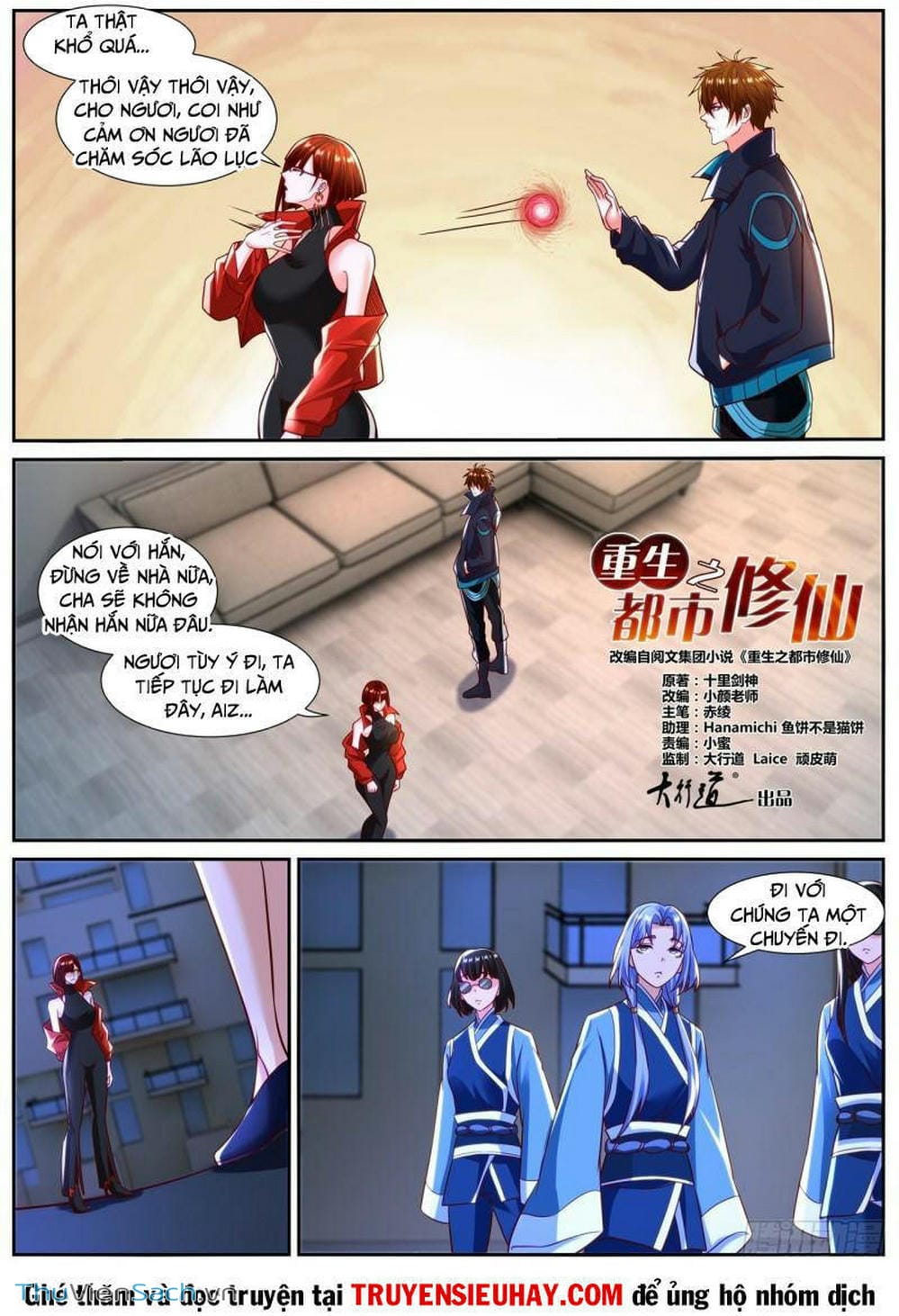 Truyện Tranh Trọng Sinh Đô Thị Tu Tiên trang 8