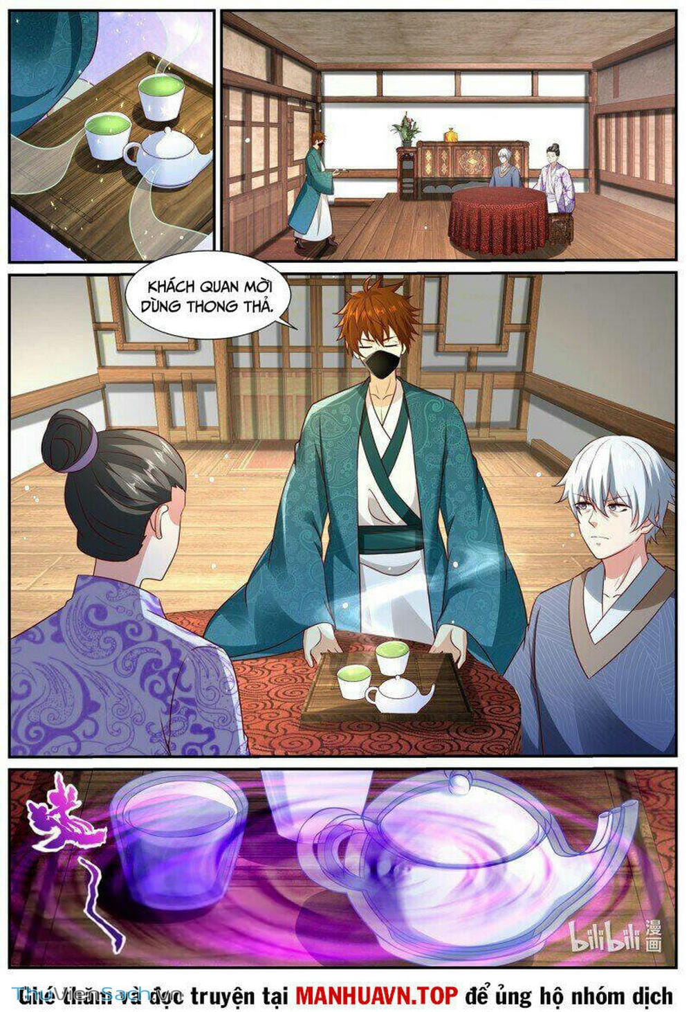 Truyện Tranh Trọng Sinh Đô Thị Tu Tiên trang 8