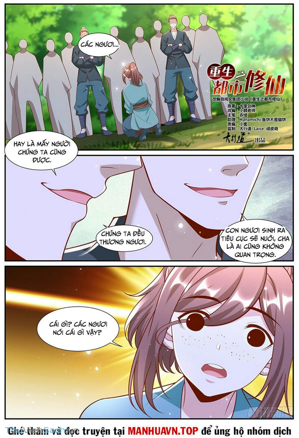 Truyện Tranh Trọng Sinh Đô Thị Tu Tiên trang 8