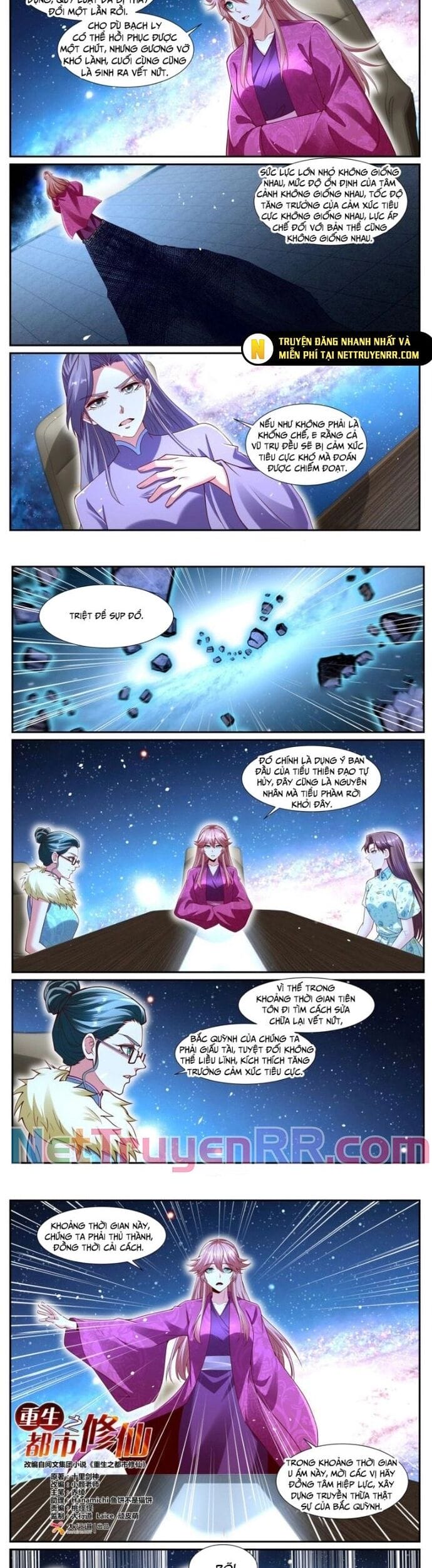 Truyện Tranh Trọng Sinh Đô Thị Tu Tiên trang 8