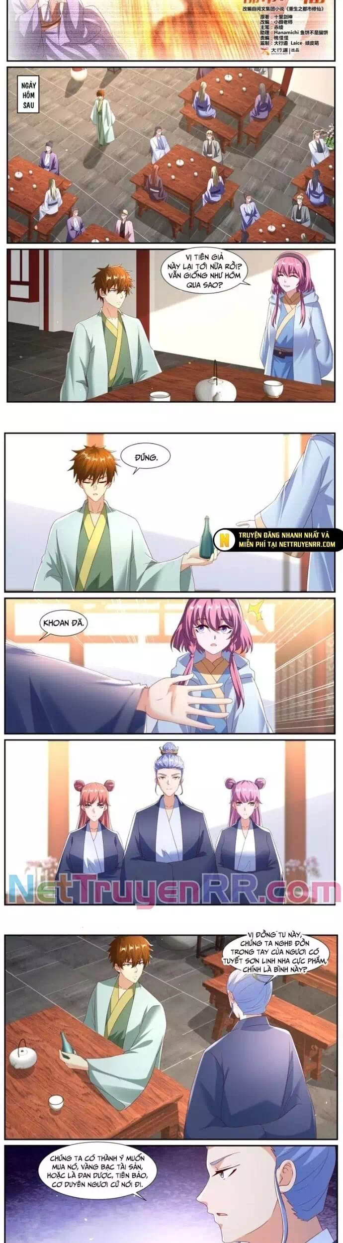 Truyện Tranh Trọng Sinh Đô Thị Tu Tiên trang 8