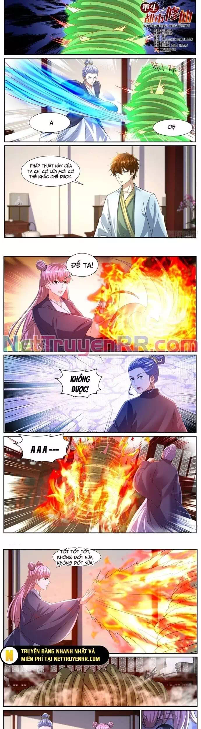 Truyện Tranh Trọng Sinh Đô Thị Tu Tiên trang 8