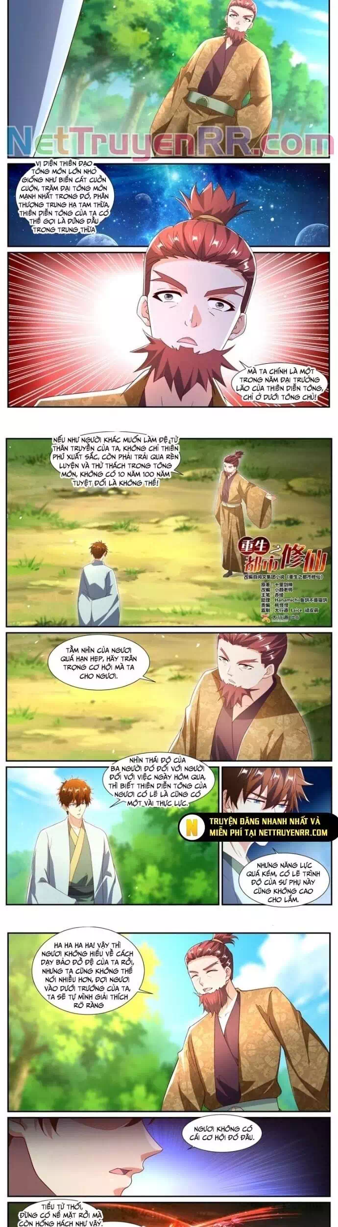 Truyện Tranh Trọng Sinh Đô Thị Tu Tiên trang 8