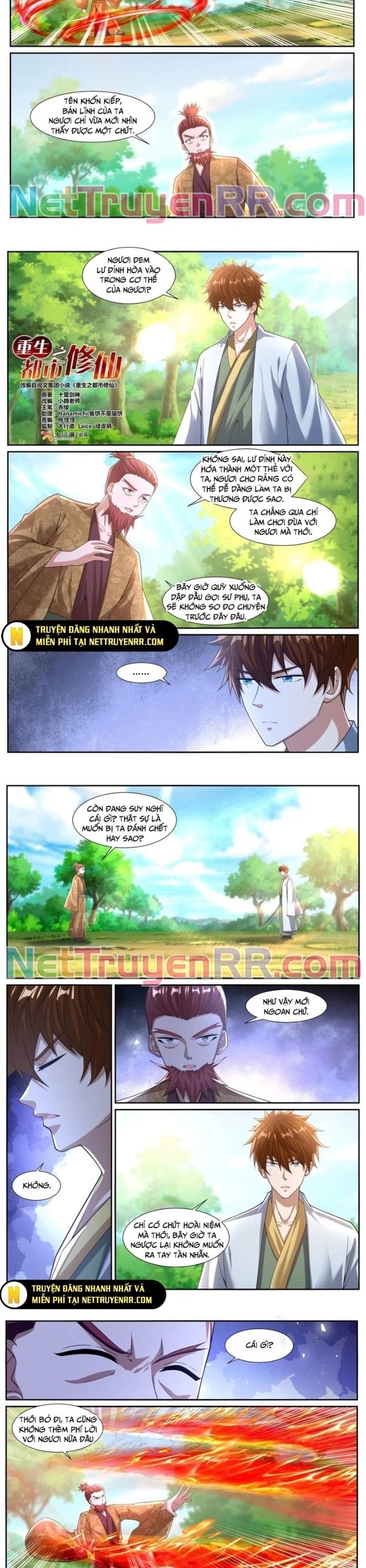 Truyện Tranh Trọng Sinh Đô Thị Tu Tiên trang 8