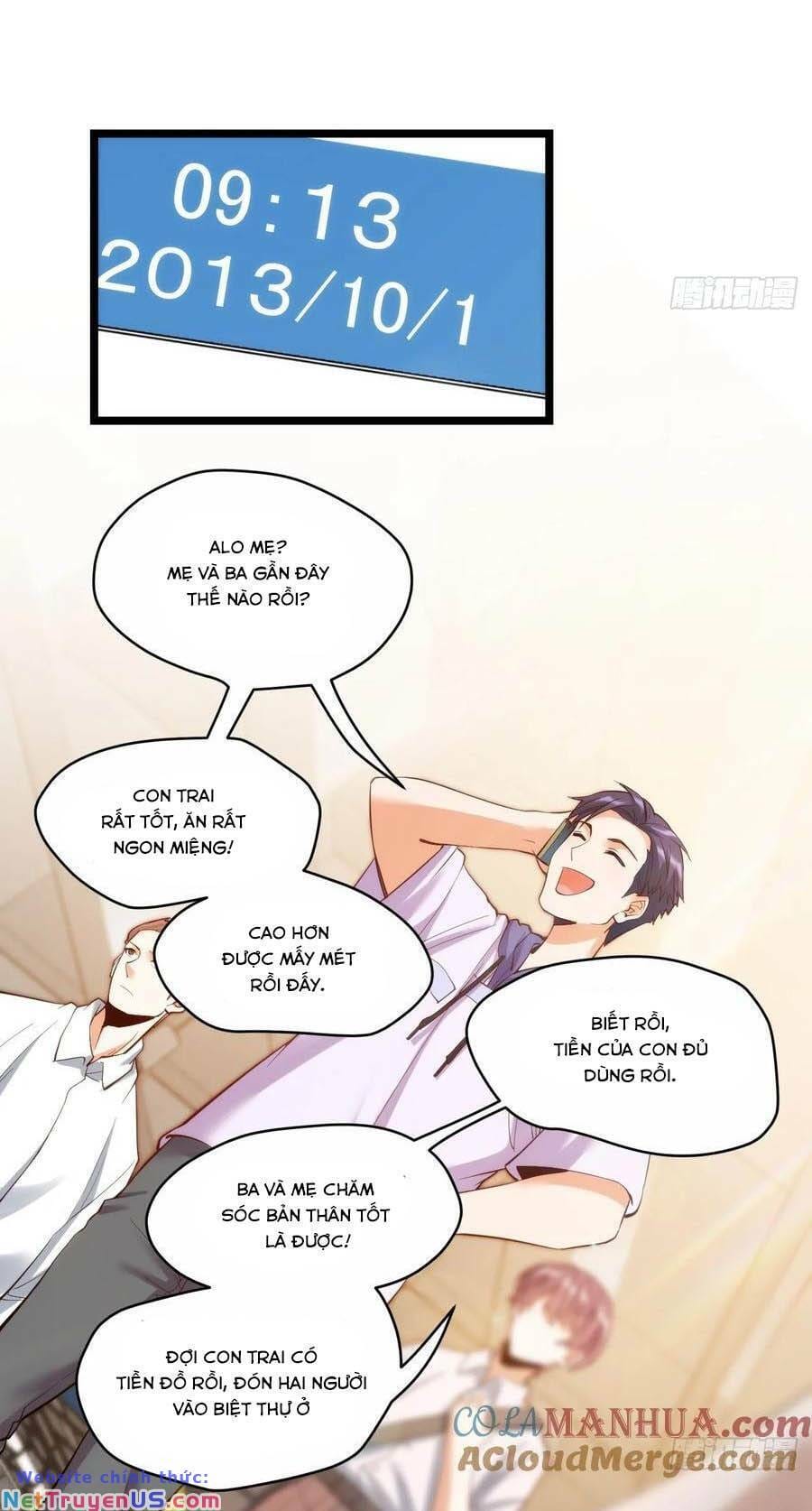 Truyện Tranh Trọng Sinh Không Làm Chạn Vương, Tôi Một Mình Nạp Game Thăng Cấp trang 4