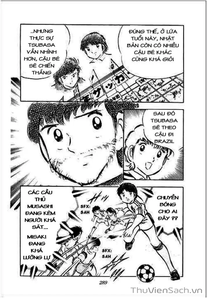 Truyện Tranh Tsubasa - Giấc Mơ Sân Cỏ trang 4