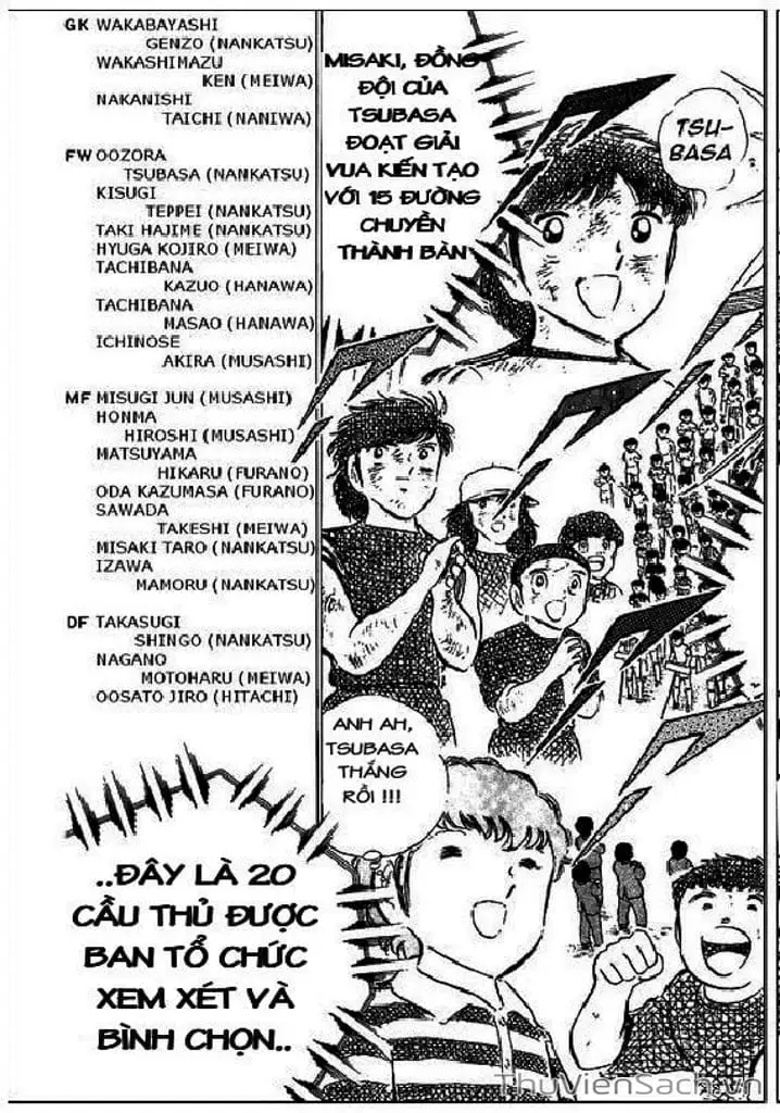 Truyện Tranh Tsubasa - Giấc Mơ Sân Cỏ trang 4