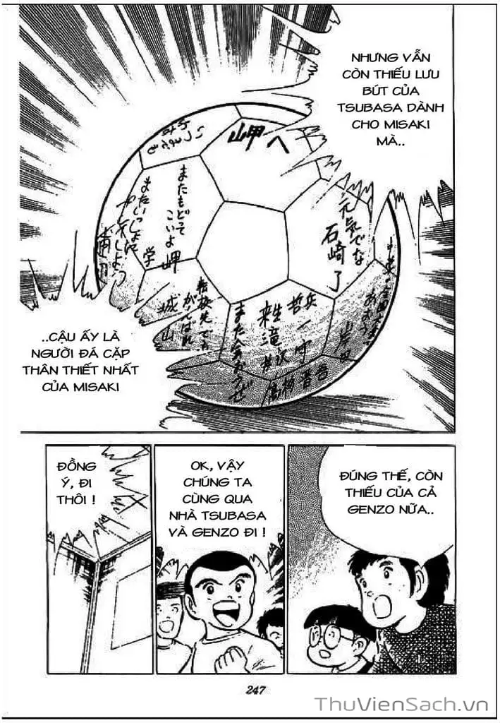 Truyện Tranh Tsubasa - Giấc Mơ Sân Cỏ trang 4