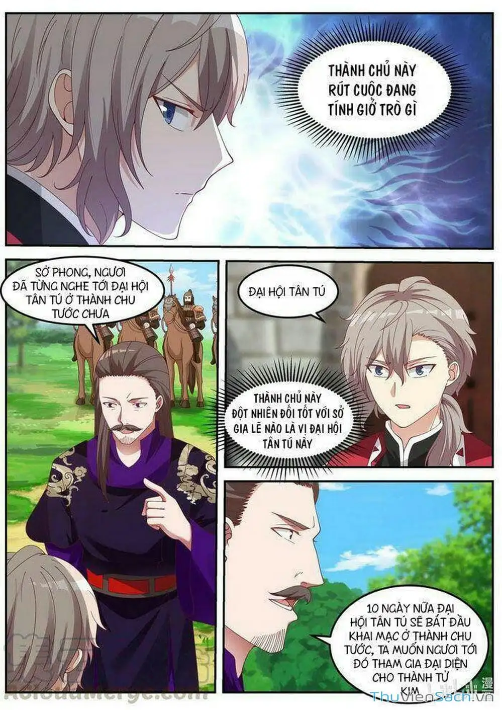 Truyện Tranh Tu La Võ Thần trang 5