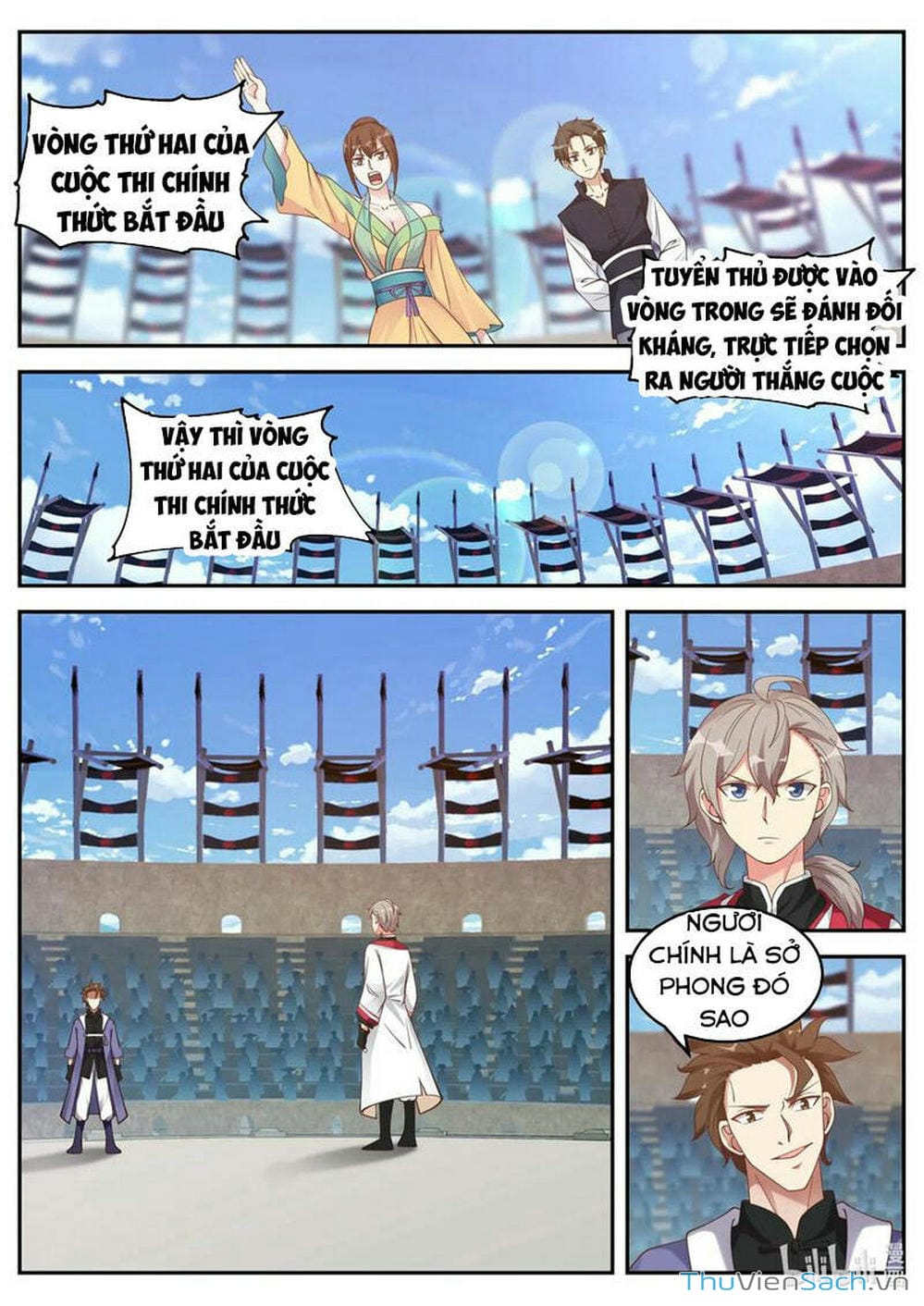 Truyện Tranh Tu La Võ Thần trang 5